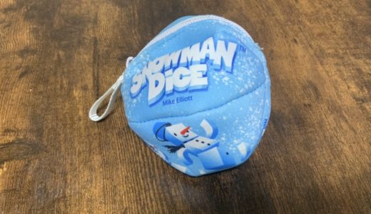 【雪だるま】スノーマンダイス/ダイスを積んで。ダイスを飛ばして。【作ろう】