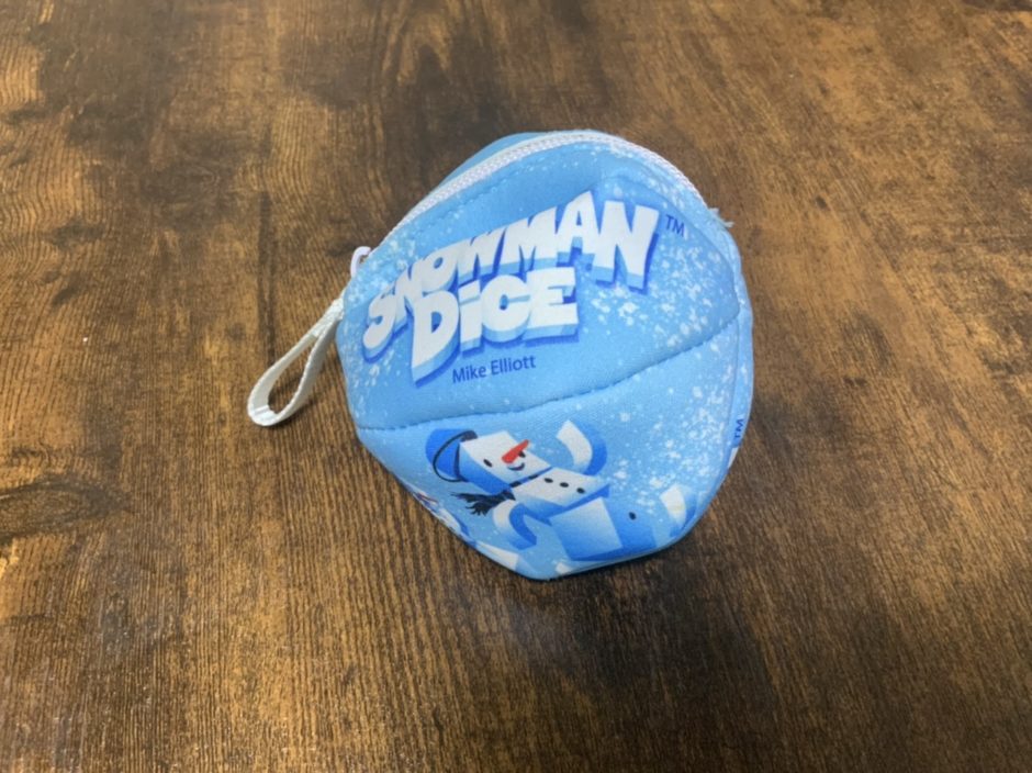 スノーマンダイスボードゲーム