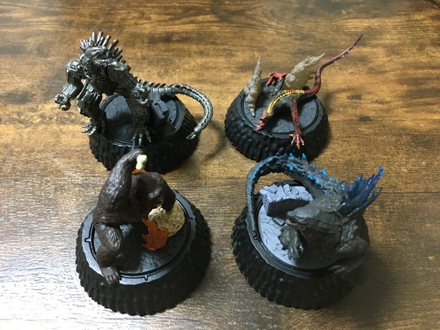 ゴジラHGD+06全4種