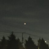 部分月食の夜