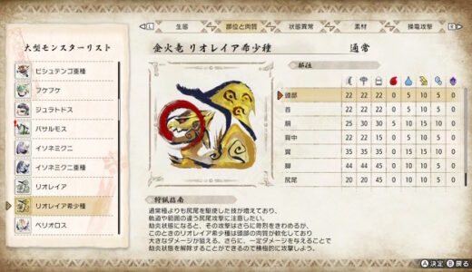 【モンハンサンブレイク】金レイア、銀レウスの弱点は？　火竜の煌液は銀レウスで狙え！【希少種】