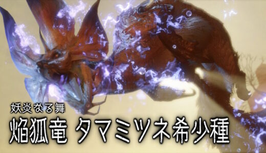 【モンハンサンブレイク】タマミツネ希少種をライトボウガンでソロ攻略。弱点は氷。【装備＆スキル紹介】